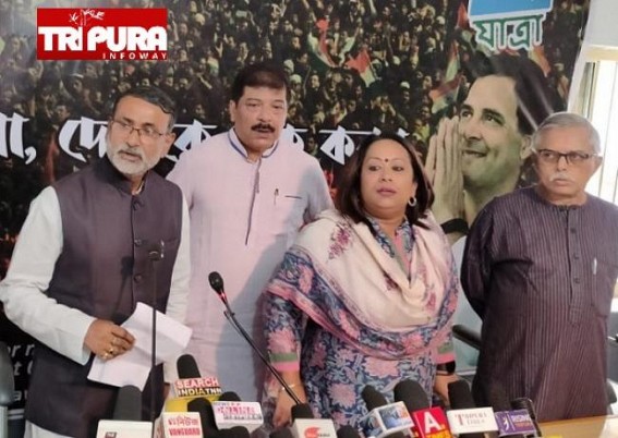 Congress slams BJP over various ‘hollow’ promises Congress slams BJP over various ‘hollow’ promises